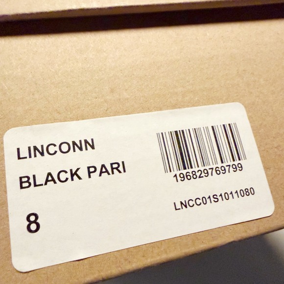 Steve Madden Linconn Boots Black Faux Leather Knee Cowboy Western Heel Sz 8 - Picture 13 of 13